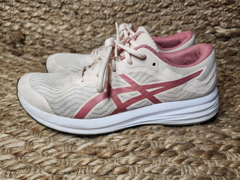 Asics Patriot 12 Running Shoes Women's 8 Pink Athletic Sneakers Running Jogging
